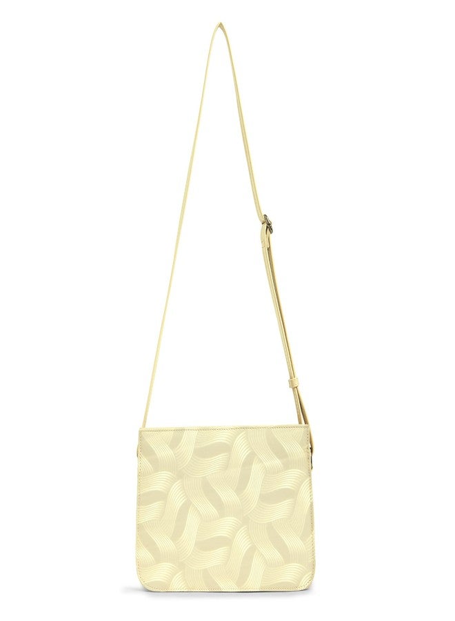 كابريس حقيبة كتف متوسطة الحجم من كابريس سيكو للنساء، مزودة بحزام قابل للتعديل وسحاب إغلاق لراحة الارتداء | حقيبة يد متعددة الاستخدامات للاستخدام اليومي والسفر والمناسبات الخاصة (بيج داكن) - Image 5